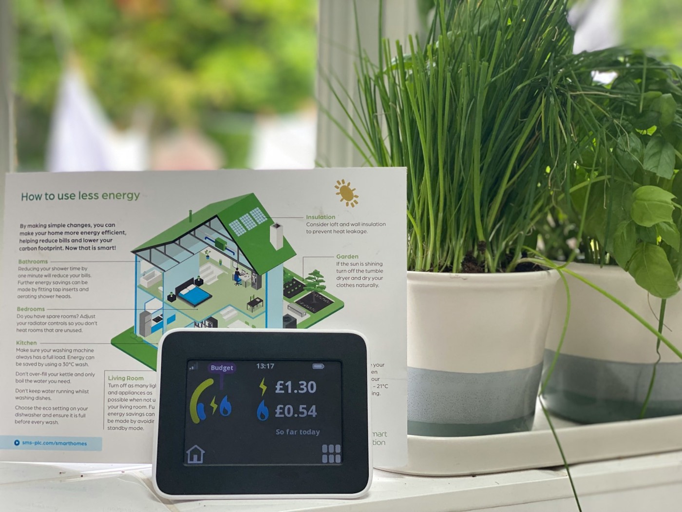 Energiedisplay in huis als context voor verbruik meten en besparen