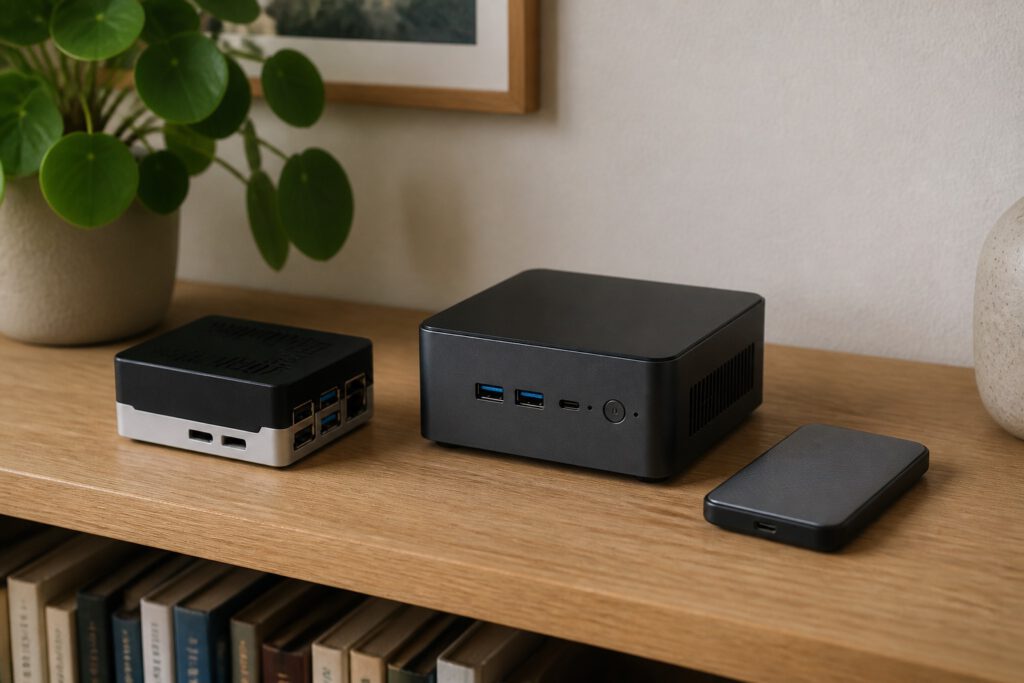 Compacte computer als context voor Home Assistant, opslag en herstel